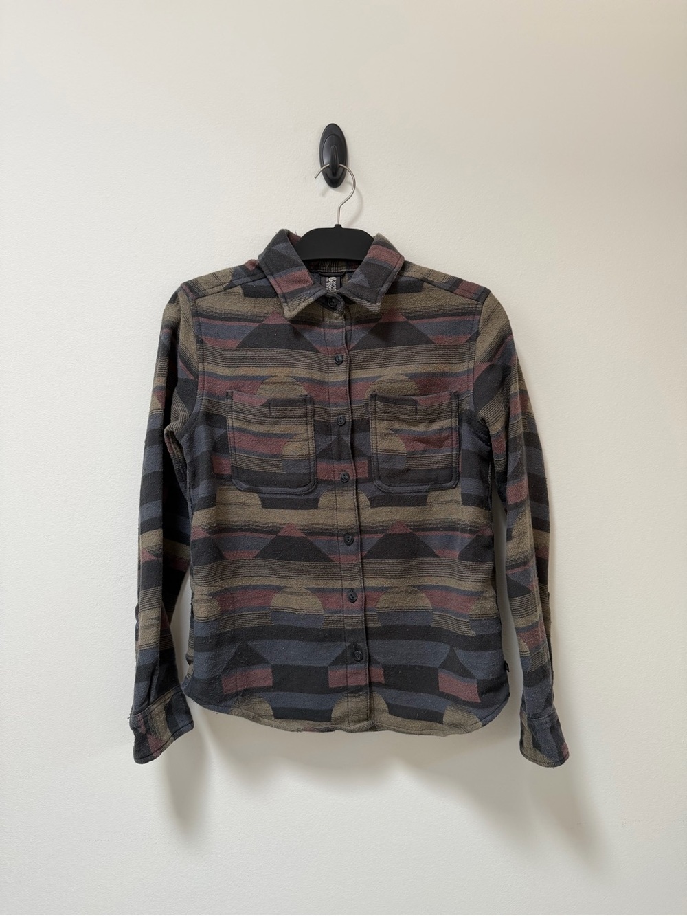 Mountain Hardwear Geometric Southwestern Flannel Shirt XS